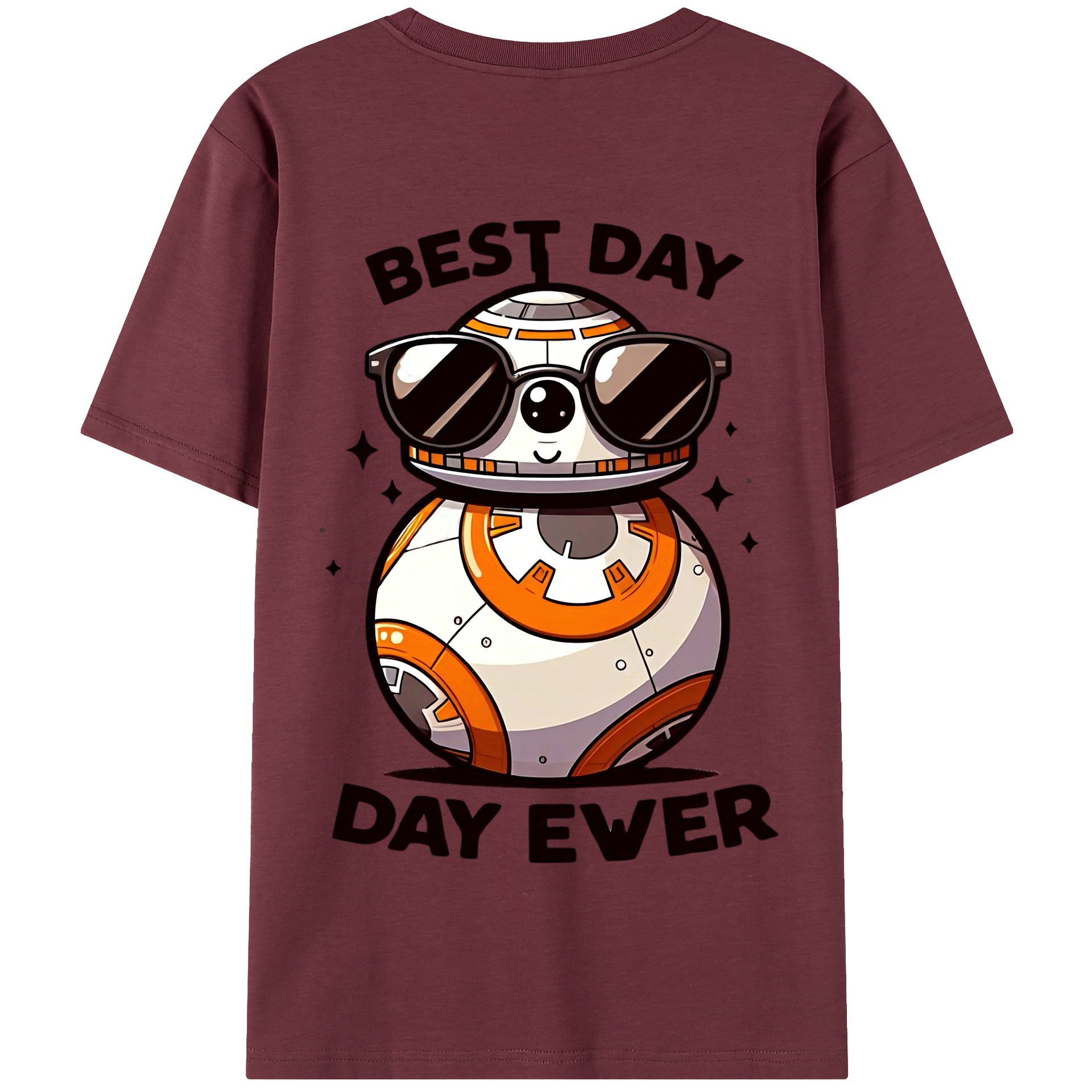 （画像用） スター・ウォーズ Star Wars 綿100％半袖Tシャツ（背面プリント）
